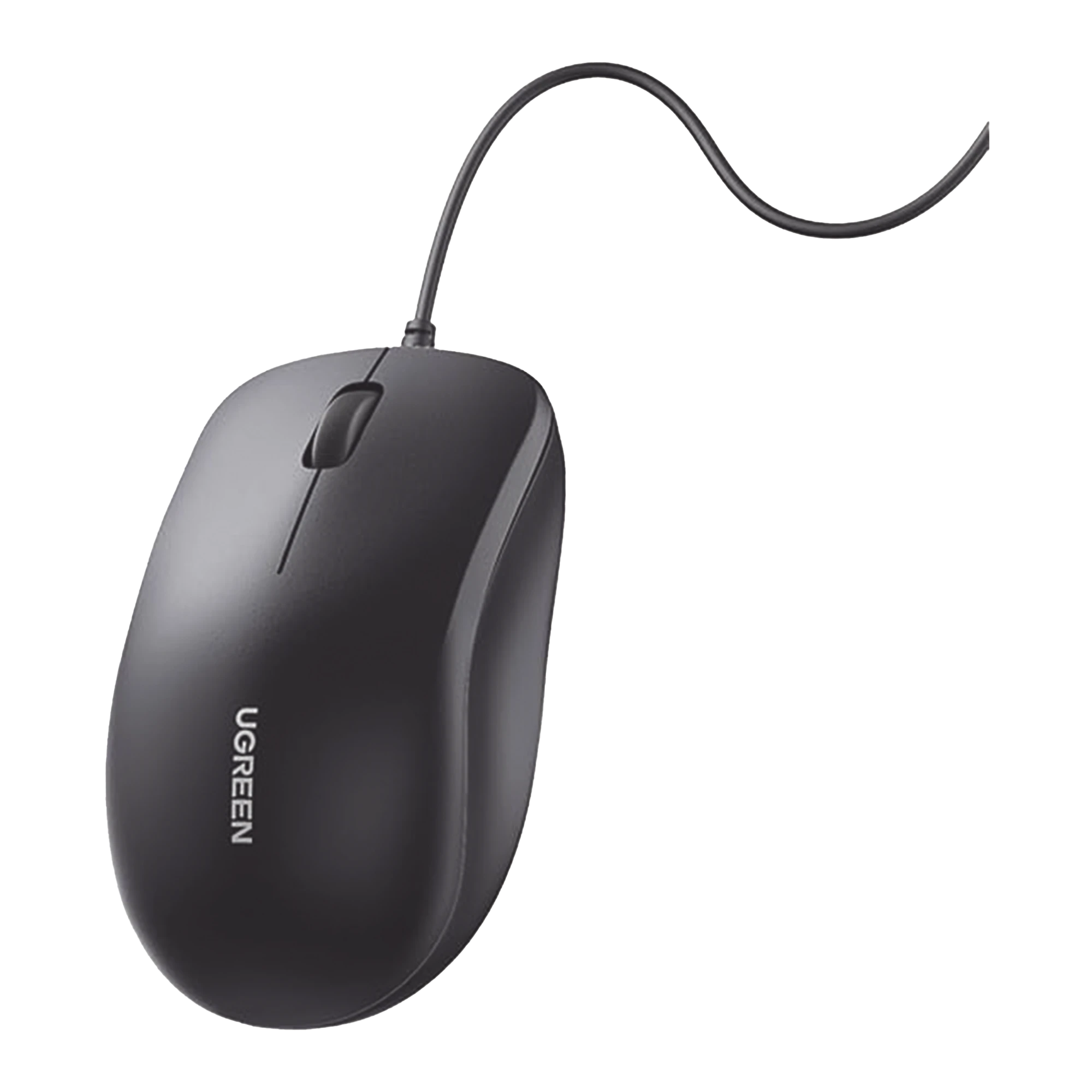 MOUSE ÓPTICO USB | CABLE USB DE 1.5 METROS | 3 BOTONES | 1200DPI | DISEÑO ERGONÓMICO | SILENCIOSO | COLOR NEGRO | WINDOWS / MACOS / LINUX / CHROME Y OTROS | TAMBIÉN COMPATIBLE CON DVR / NVR.-Accesorios Generales-UGREEN-Bsai Seguridad & Controles