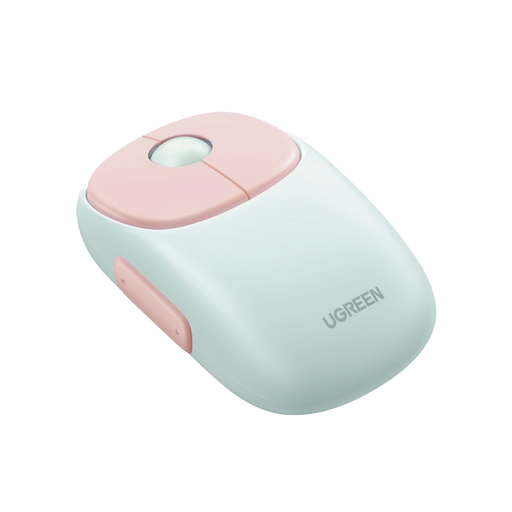 MOUSE INALÁMBRICO FUN? / RECARGABLE / 2.4G & BLUETOOTH / 4 NIVELES DE DPI / CLIC SILENCIOSO / ERGONÓMICO / 5 BOTONES / COMPATIBLE CON WINDOWS, MACOS 10.5, ANDROID IOS LINUX Y CHROME OS / COLOR ROSA-Accesorios Generales-UGREEN-MU102-Bsai Seguridad & Controles