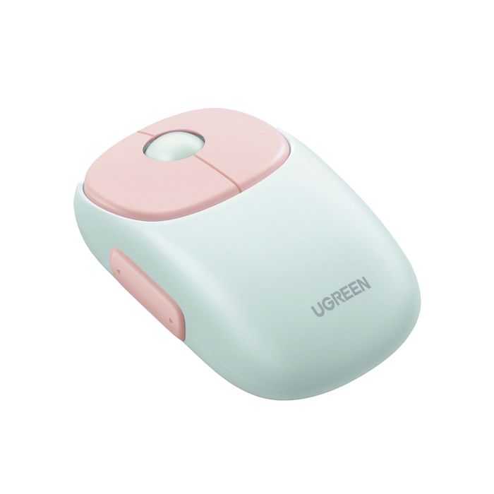 MOUSE INALÁMBRICO FUN? / RECARGABLE / 2.4G & BLUETOOTH / 4 NIVELES DE DPI / CLIC SILENCIOSO / ERGONÓMICO / 5 BOTONES / COMPATIBLE CON WINDOWS, MACOS 10.5, ANDROID IOS LINUX Y CHROME OS / COLOR ROSA-Accesorios Generales-UGREEN-MU102-Bsai Seguridad & Controles