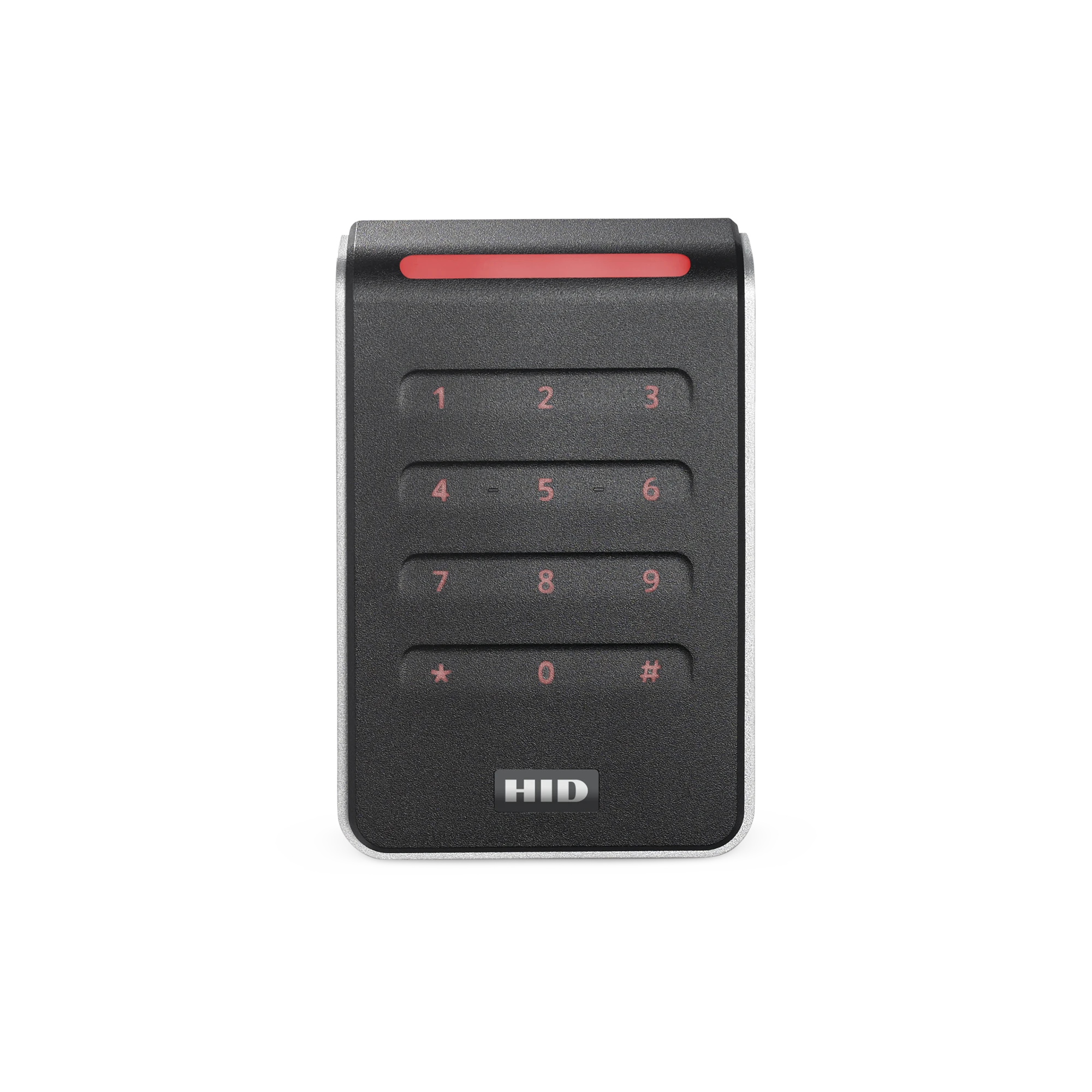 LECTOR CON TECLADO CAPACITIVO SIGNO R40 MULTITECNOLOGIA/ 40KTKS-01-000000/ GARANTIA DE POR VIDA/ TERMINAL STRIP/WIEGAND & OSDP/MULLION-Lectoras y Tarjetas-HID-Bsai Seguridad & Controles