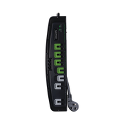 MULTICONTACTO CON SUPRESOR DE PICOS, VOLTAJE DE ENTRADA 125 VCA NEMA 5-15P, CON 7 SALIDAS NEMA 5-15R, 2250 JOULES, PROTECCIÓN RJ11-Protección Contra Descargas-CYBERPOWER-Bsai Seguridad & Controles