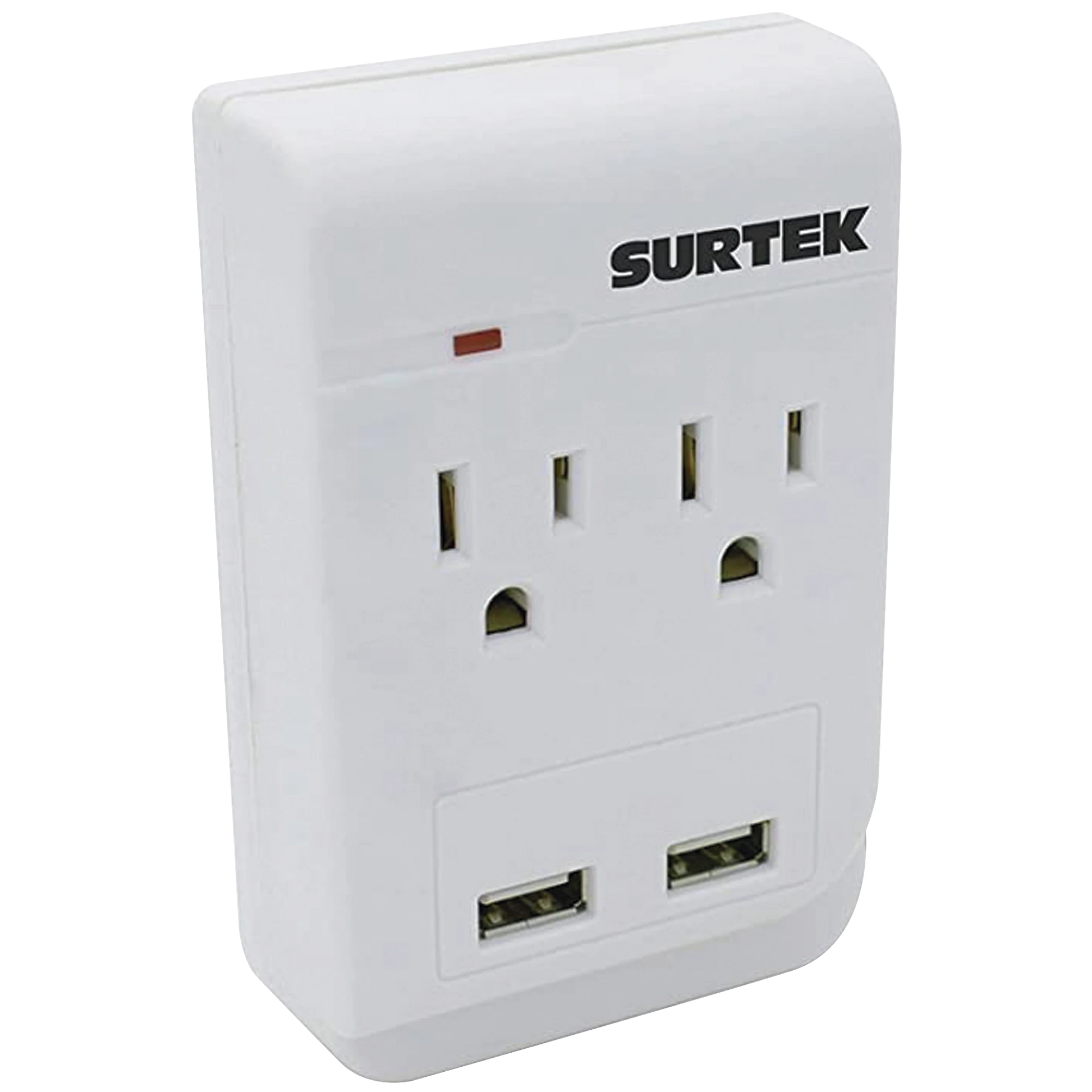 MULTICONTACTO DE ABS CON 2 ENTRADAS DE CORRIENTE Y 2 DE USB.-Herramientas-SURTEK-Bsai Seguridad & Controles