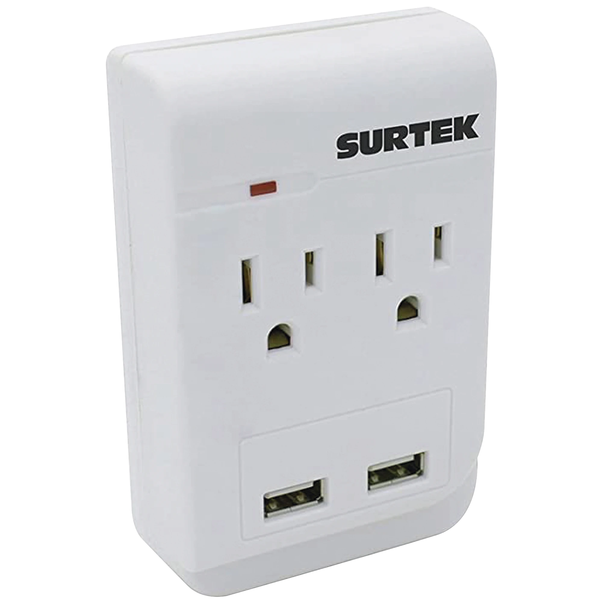 MULTICONTACTO DE ABS CON 2 ENTRADAS DE CORRIENTE Y 2 DE USB.-Herramientas-SURTEK-Bsai Seguridad & Controles