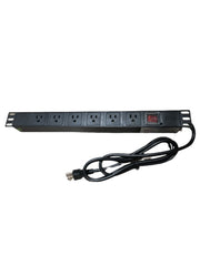 SBETECH SBE-TC006VSP - BARRA DE 6 CONTACTOS INDIVIDUALES POLARIZADOS 5-51R/ MONTAJE HORIZONTAL /19"/ 1UR/ CLAVIJA DE 1.8M / MULTICONTACTOS-Barras Multiconectores-SBE TECH-SBT2330001-Bsai Seguridad & Controles