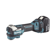 MULTIHERRAMIENTA OSCILANTE INALÁMBRICA DE 18V, INCLUYE 2 BATERÍAS BL1850B DE 5.0 A, CARGADOR DC18RC, ACCESORIOS Y ESTUCHE MAKPAC-Ferreteria-MAKITA-DTM-52-RTJX1-Bsai Seguridad & Controles