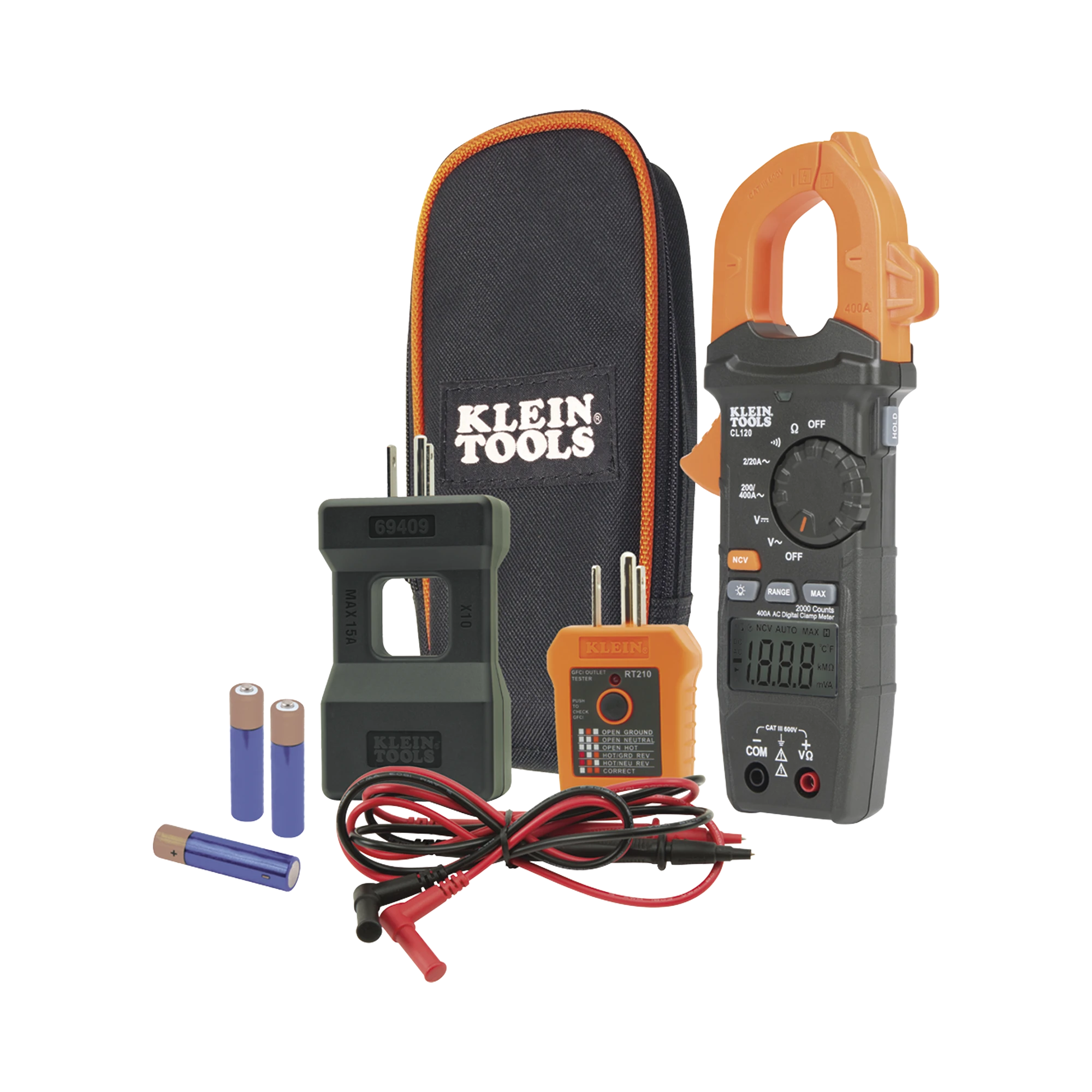 MULTÍMETRO DE GANCHO Y KIT DE PRUEBA ELÉCTRICA.-Herramientas-KLEIN TOOLS-Bsai Seguridad & Controles