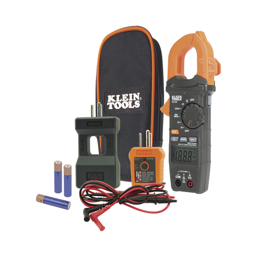 MULTÍMETRO DE GANCHO Y KIT DE PRUEBA ELÉCTRICA.-Herramientas-KLEIN TOOLS-CL-120-KIT-Bsai Seguridad & Controles