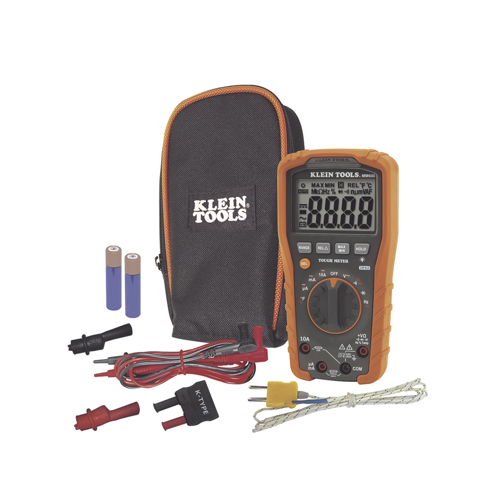 MULTÍMETRO DIGITAL DE 1000 V, INCLUYE BATERÍA.-Herramientas-KLEIN TOOLS-Bsai Seguridad & Controles