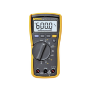 MULTÍMETRO DIGITAL PARA ELECTRICISTA, PARA PRUEBAS DE CAPACITANCIA Y DIODOS, USO CON VOLTAJE MÁXIMO DE 600 V, PANTALLA LED RETROILUMINADA-Herramientas-FLUKE-Bsai Seguridad & Controles