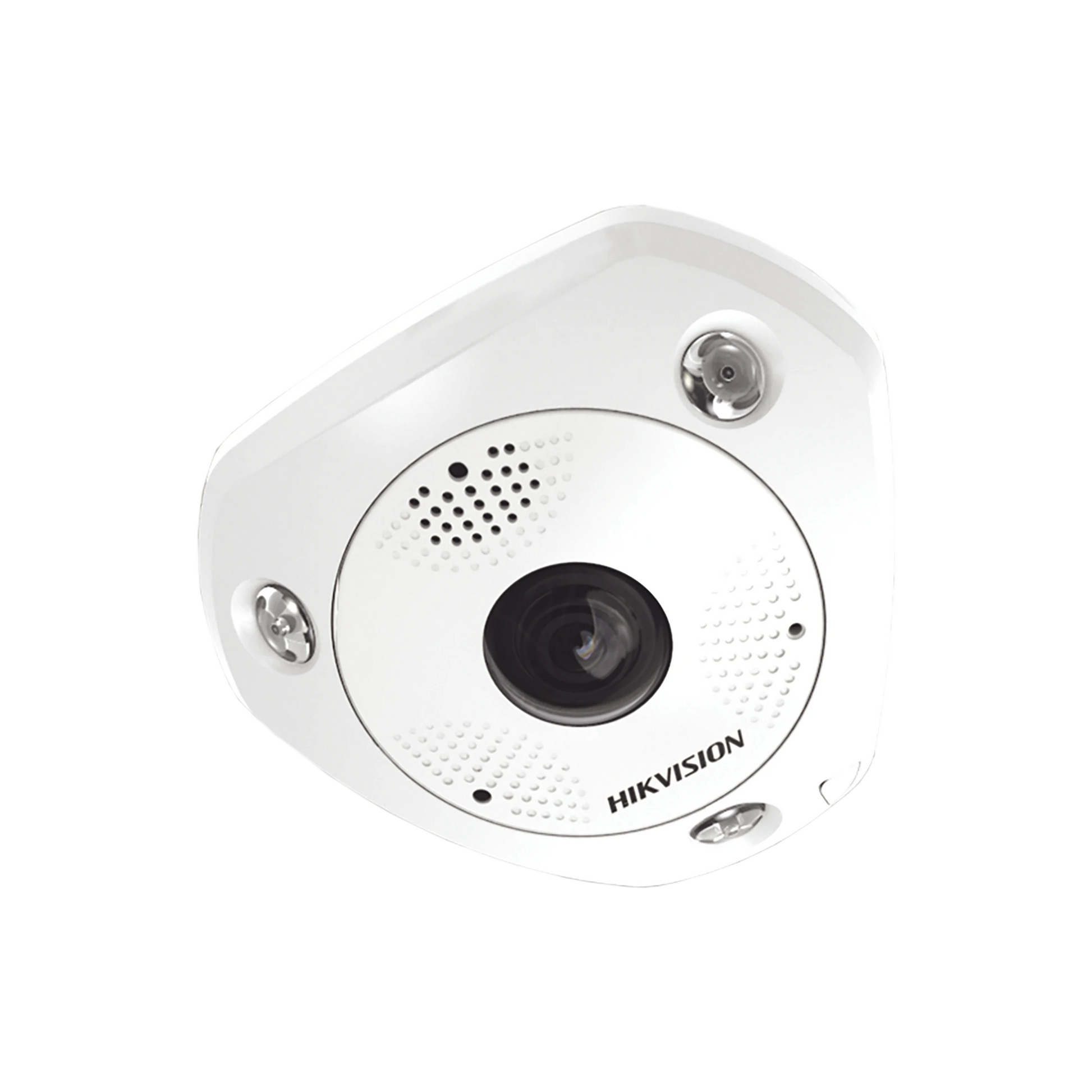 FISHEYE IP 6 MEGAPIXEL / 180º- 360º/ DEWARPING / WDR 120 DB / EXTERIOR IP67 / IK10 / 15 MTS IR / ENTRADA Y SALIDA DE AUDIO Y ALARMA / MÚLTIPLES VISTAS-Cámaras IP-HIKVISION-Bsai Seguridad & Controles