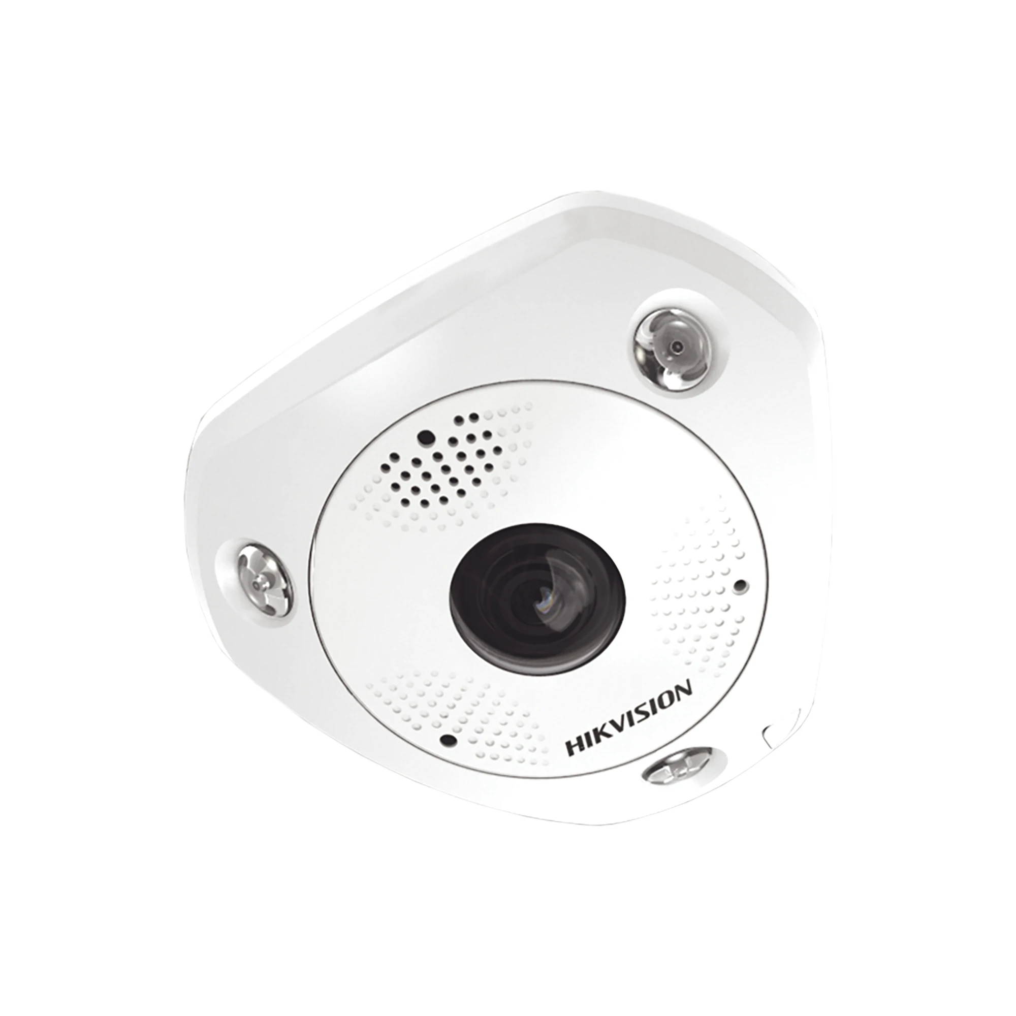FISHEYE IP 6 MEGAPIXEL / 180° - 360° / DEWARPING / WDR 120 DB / EXTERIOR IP67 / IK10 / 15 MTS IR / ENTRADA Y SALIDA DE AUDIO Y ALARMA / MÚLTIPLES VISTAS-Cámaras IP-HIKVISION-Bsai Seguridad & Controles