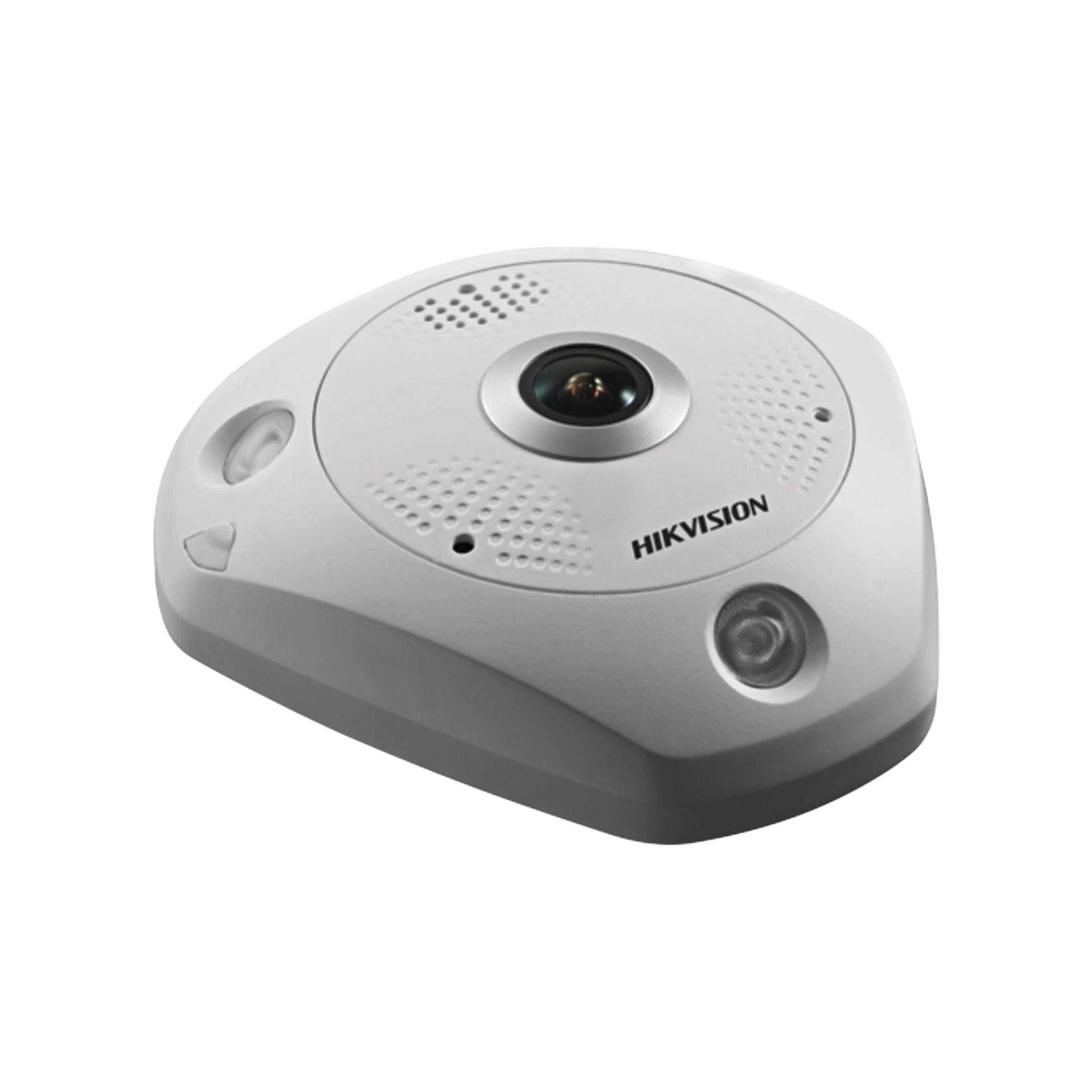 FISHEYE IP 6 MEGAPIXEL / 180° - 360° / DEWARPING / DWDR / USO EN INTERIOR / 15 MTS IR / ENTRADA Y SALIDA DE AUDIO Y ALARMA / MÚLTIPLES VISTAS-Cámaras IP-HIKVISION-Bsai Seguridad & Controles