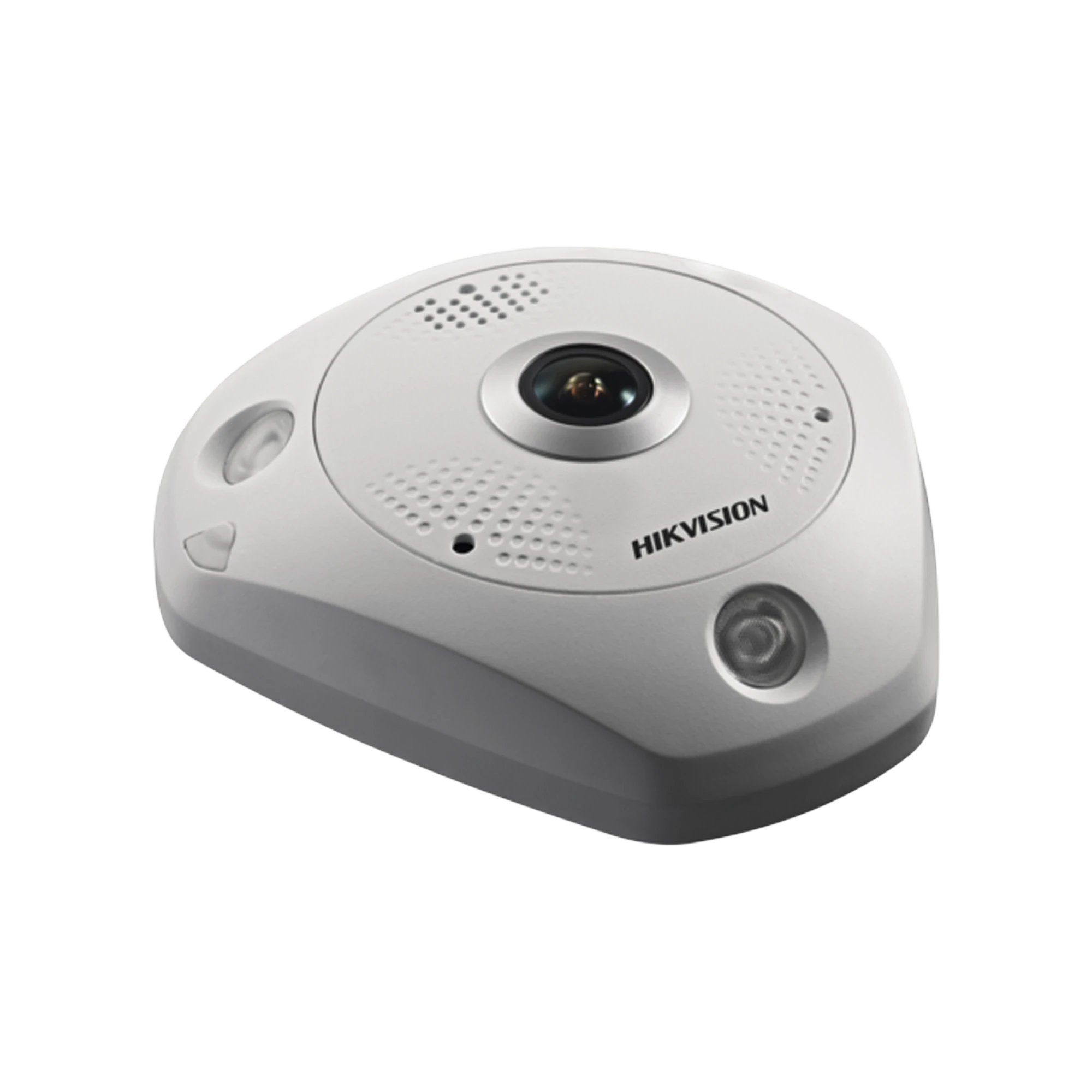 FISHEYE IP 6 MEGAPIXEL / 180° - 360° / DEWARPING / DWDR / USO EN INTERIOR / 15 MTS IR / ENTRADA Y SALIDA DE AUDIO Y ALARMA / MÚLTIPLES VISTAS-Cámaras IP-HIKVISION-Bsai Seguridad & Controles