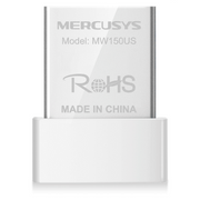MERCUSYS - MW150US / ADAPTADOR USB NANO INALÁMBRICO N150 #MER79-Adaptadores de red Inalámbricos-MERCUSYS-Bsai Seguridad & Controles