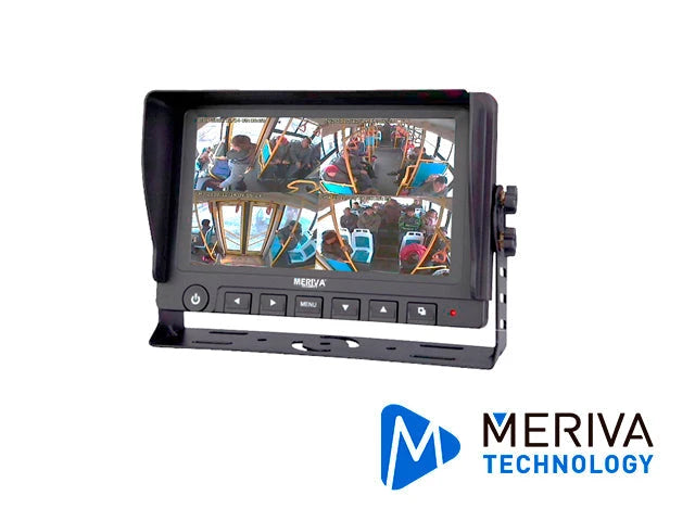 MONITOR MOVIL DE 7 PULGADAS MERIVA TECHNOLOGY MODELO MMV7 COMPATIBLE CON GRABADORES DE SERIE MX1N / MM1N / MX3N -Accesorios Videovigilancia-MERIVA TECHNOLOGY - STREAMAX-Bsai Seguridad & Controles