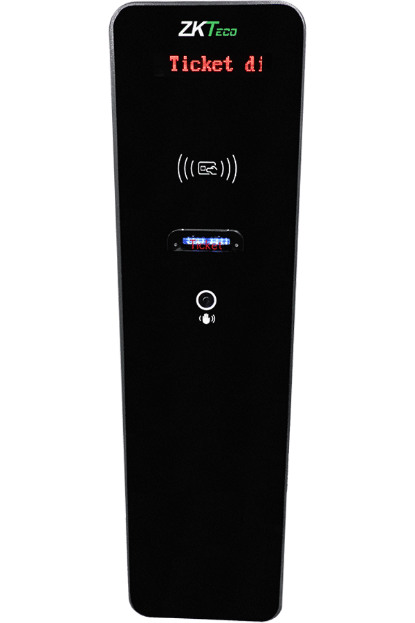 ZKTECO TBM01 - DISPENSADOR DE TICKETS QR / SIN CONTACTO / COMPATIBLE CON SENSOR DE MASA, VR10, UHF / PANTALLA LED / FUNCIONES DE VOZ / REQUIERE SOFTWARE PARA COBRO ZK BIO CV SECURITY MODULO DE ESTACIONAMIENTO / REQUIERE MODULO TBM02-Acceso Vehicular-ZKTECO-Bsai Seguridad & Controles