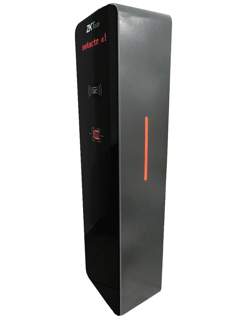 ZKTECO TBM02 - LECTOR DE TICKETS QR / SIN CONTACTO / COMPATIBLE CON SENSOR DE MASA, VR10, UHF / PANTALLA LED / FUNCIONES DE VOZ / REQUIERE SOFTWARE PARA COBRO ZK BIO CV SECURITY / REQUIERE MODULO TBM01-Acceso Vehicular-ZKTECO-Bsai Seguridad & Controles