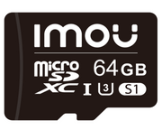 IMOU ST2-64-S1 - MEMORIA MICROSD DE 64 GB/ UHS-1, CLASE 10, U3, V30/ 3D TLC NAND FLASH/ VELOCIDAD DE LECTURA 95MB/S/ IDEAL PARA CÁMARAS DE SEGURIDAD, TELÉFONOS, TABLET, ETC./-Memorias MicroSD y USB-IMOU-Bsai Seguridad & Controles