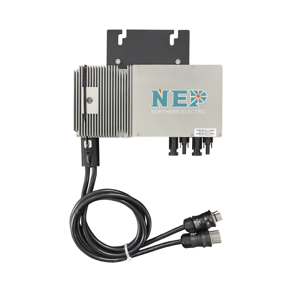 Microinversor para 2 Modulos de Hasta 360W de Interconexión a Red Eléctrica 110 Vca, IP67 con Cable Troncal Incluido-Energía Solar y Eólica-NEP-Bsai Seguridad & Controles