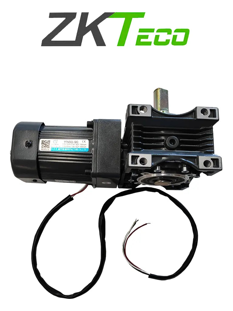 ZKTECO - REFACCION - MOTOR PARA BARRERA CMP200 / CMP200 MOTOR REDUCER / X00301094 / Y90—90 120W 110V 50/60HZ REDUCTION RATIO 40:1-Refacciones - Control Acceso Vehícular-ZKTECO-Bsai Seguridad & Controles