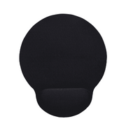 MANHATTAN 434362 MOUSE PAD CON DESCANSA MUÑECAS EL MATERIAL DE GEL PROMUEVE LA POSICIÓN ADECUADA DE LA MANO Y LA MUÑECA, NEGRO-Teclados y Joystick-MANHATTAN-Bsai Seguridad & Controles