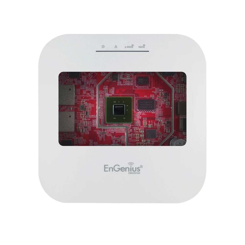 PUNTO DE ACCESO WIFI 6, 2X2 EN 802.11AX DE GRAN CAPACIDAD, MODO MESH, HASTA 1,200 MBPS (5 GHZ) Y 574 MBPS (2.4 GHZ), SOPORTA POE 802.3AF, COMPATIBLE CON 802.11A/B/G/N-Redes WiFi-ENGENIUS-Bsai Seguridad & Controles