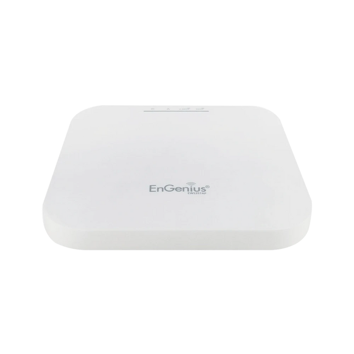 PUNTO DE ACCESO WIFI 6, 2X2 EN 802.11AX DE GRAN CAPACIDAD, MODO MESH, HASTA 1,200 MBPS (5 GHZ) Y 574 MBPS (2.4 GHZ), SOPORTA POE 802.3AF, COMPATIBLE CON 802.11A/B/G/N-Redes WiFi-ENGENIUS-EWS357AP-Bsai Seguridad & Controles