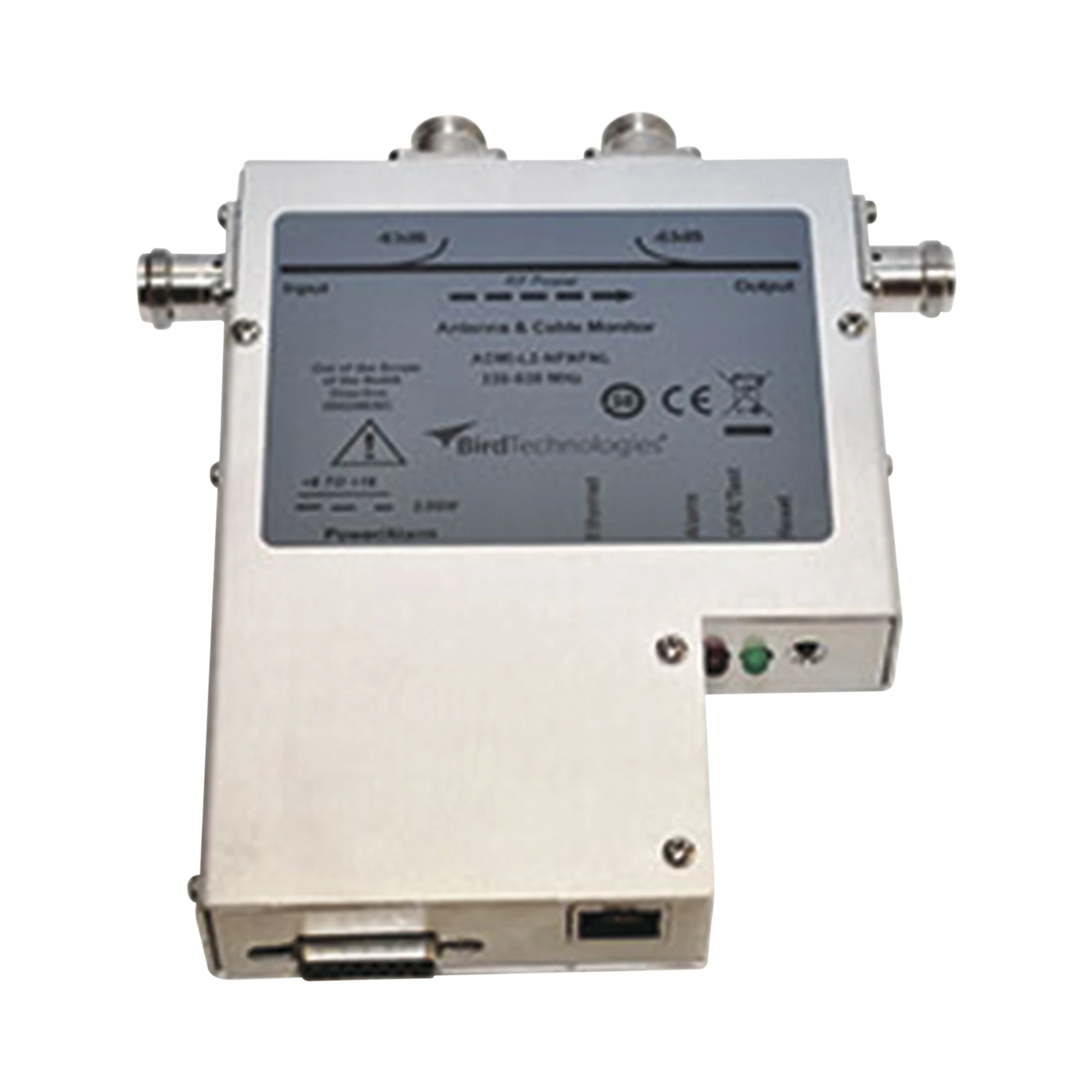 MONITOR DE ANTENA Y CABLE CON ALARMA, 136-225 MHZ, 100 WATT, N HEMBRA/ N HEMBRA/ N HEMBRA, 12 VCD.-Equipo de Laboratorio-BIRD TECHNOLOGIES-Bsai Seguridad & Controles