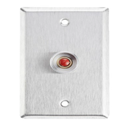 BOTÓN DE PÁNICO CON PLACA EN ACERO INOXIDABLE/ N.O.-Accesorios Controles de Acceso-ALARM CONTROLS-ASSA ABLOY-Bsai Seguridad & Controles