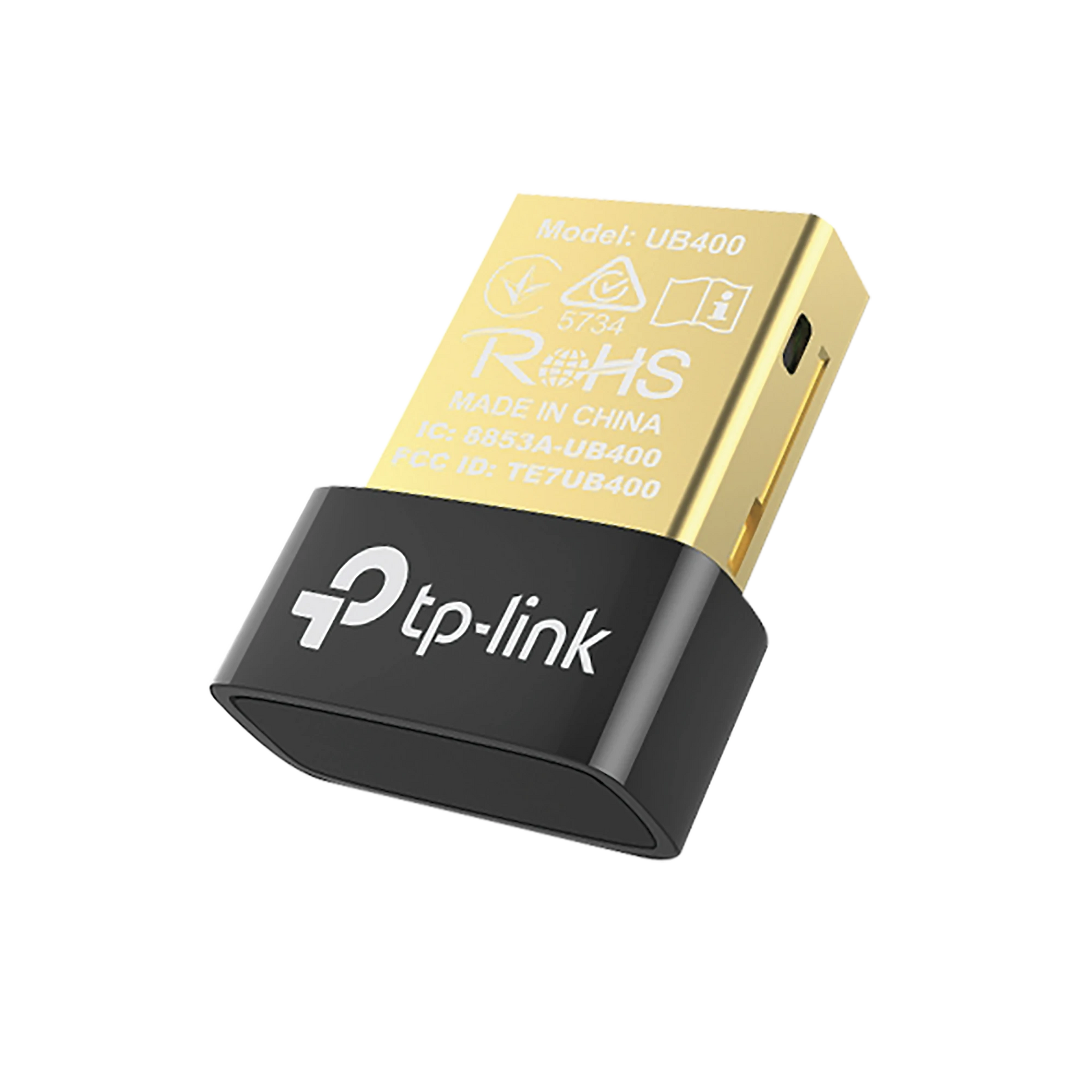 NANO ADAPTADOR BLUETOOTH 4.0, PUERTO USB 2.0-Redes WiFi-TP-LINK-Bsai Seguridad & Controles
