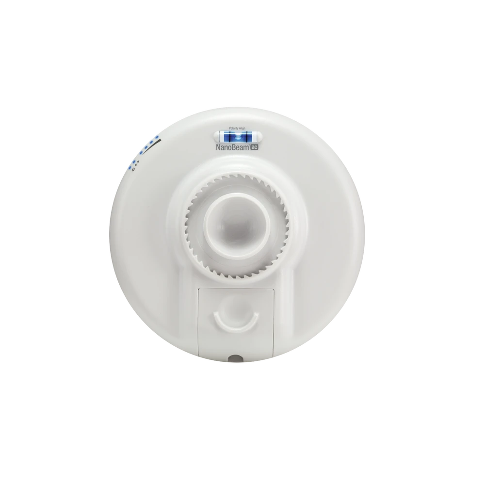 NANOBEAM AIRMAX AC CPE HASTA 450 MBPS, 5 GHZ ( 5150 - 5875 MHZ) CON ANTENA INTEGRADA DE 16 DBI-Enlaces PtP y PtMP-UBIQUITI-Bsai Seguridad & Controles