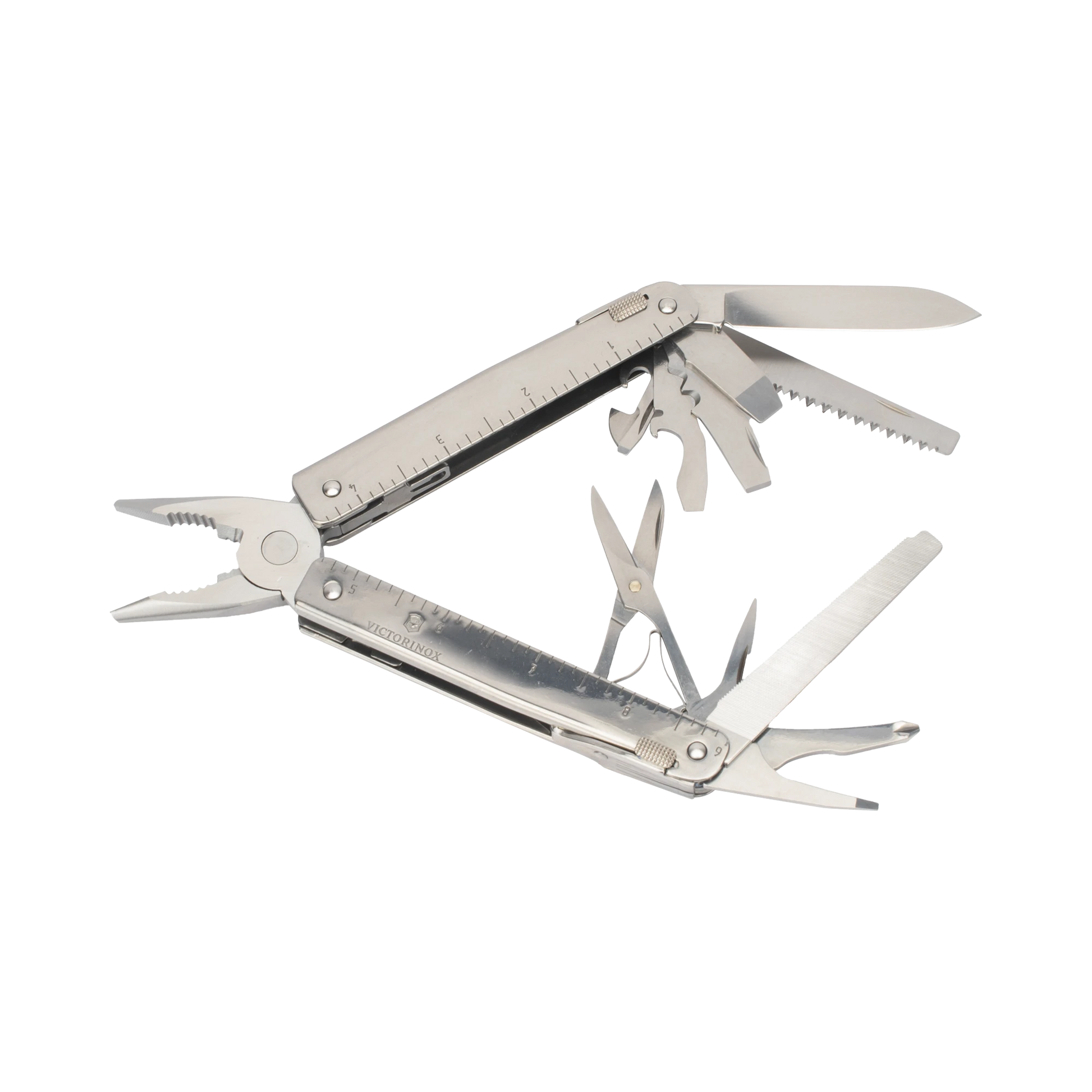 NAVAJA VICTORINOX MULTIHERRAMIENTA CON 37 FUNCIONES. INCLUYE FUNDA DE NAILON Y ACCESORIO BIT-Material-VICTORINOX-Bsai Seguridad & Controles