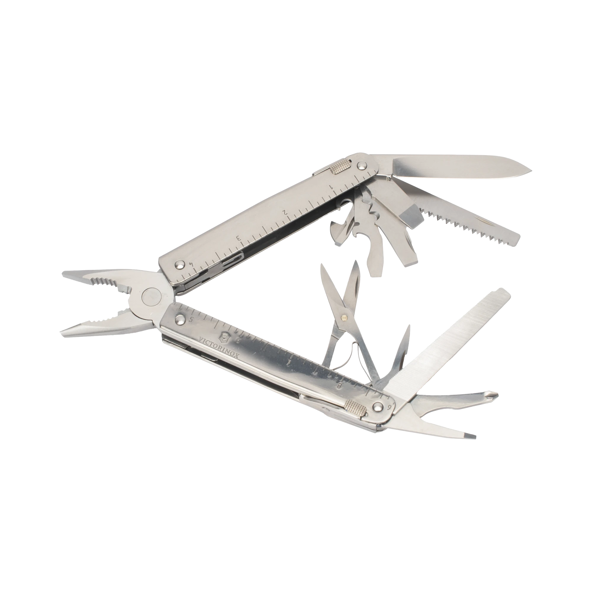 NAVAJA VICTORINOX MULTIHERRAMIENTA CON 37 FUNCIONES. INCLUYE FUNDA DE NAILON Y ACCESORIO BIT-Material-VICTORINOX-Bsai Seguridad & Controles