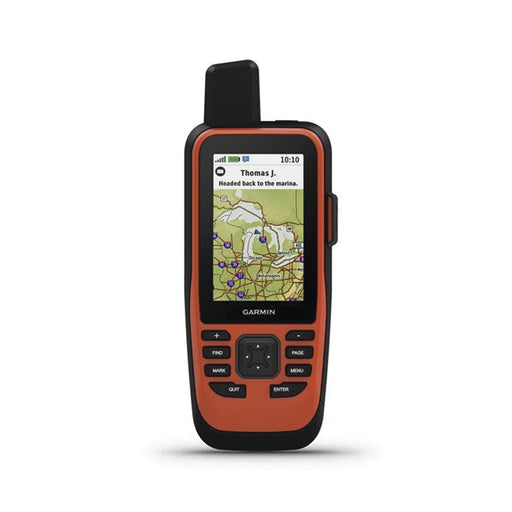 NAVEGADOR PORTÁTIL MARINO GPSMAP 86I CON CONEXIÓN SATELITAL INREACH. INCLUYE MAPA BASE PRECARGADO Y BATERÍA INTERNA RECARGABLE.-Soluciones Marinas-GARMIN-Bsai Seguridad & Controles