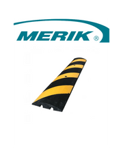 MERIK T6FT - REDUCTOR DE VELOCIDAD O TOPE VEHICULAR LIFTMASTER / 100% CAUCHO RECICLADO / NEGRO CON AMARILLO-Barreras Vehicular-MERIK-Bsai Seguridad & Controles