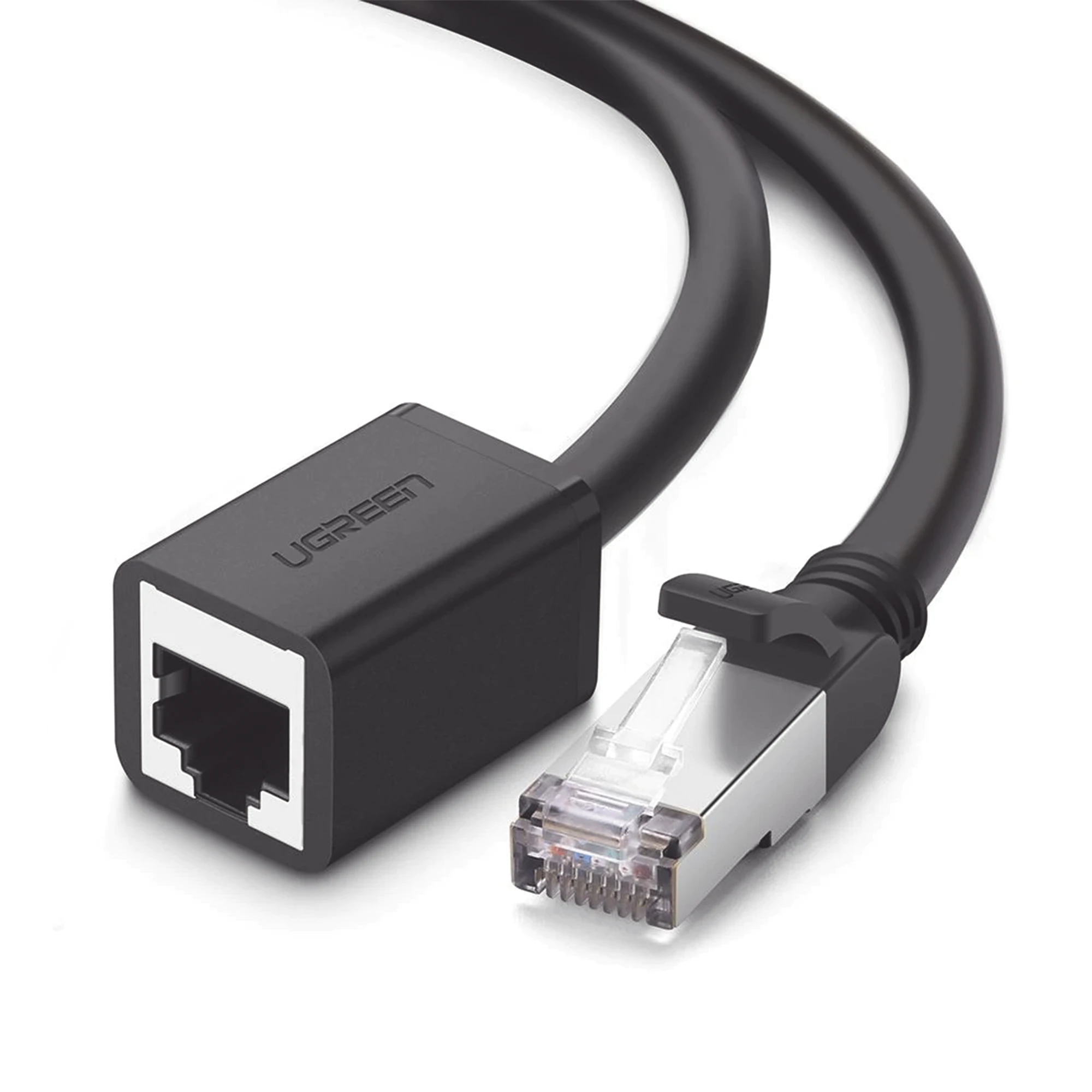 CABLE DE EXTENSIÓN CAT6 RJ45 F/UTP / MACHO A HEMBRA / 3M / MÉTODO DE CONEXIÓN 568B / VELOCIDAD DE TRANSMISIÓN 1000MBPS / ANCHO DE BANDA DEL CANAL 250MHZ /CAJA DE COBRE / NEGRO-Cableado-UGREEN-Bsai Seguridad & Controles