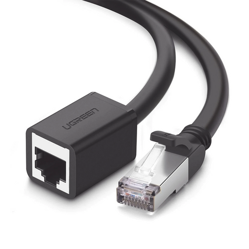 CABLE DE EXTENSIÓN CAT6 RJ45 F/UTP / MACHO A HEMBRA / 3M / MÉTODO DE CONEXIÓN 568B / VELOCIDAD DE TRANSMISIÓN 1000MBPS / ANCHO DE BANDA DEL CANAL 250MHZ /CAJA DE COBRE / NEGRO-Cableado-UGREEN-11282-Bsai Seguridad & Controles