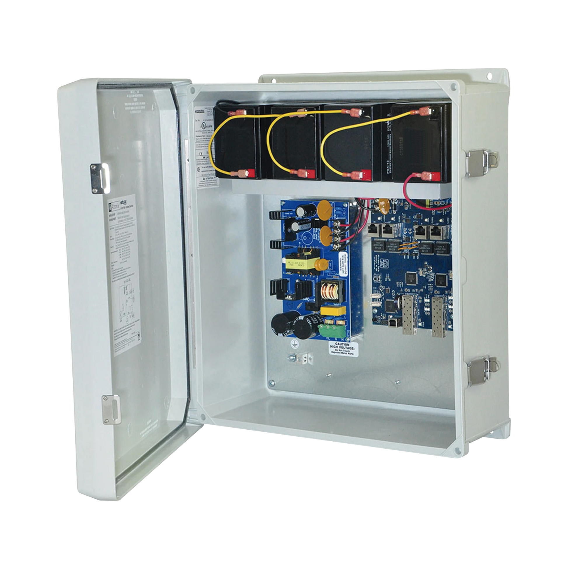 FUENTE DE ALIMENTACIÓN PARA POE / 2 ENTRADAS 1G FIBER SFP / 4 SALIDAS 10/100/1000 POE/POE+ CONFIGURABLE PARA 2 SALIDAS 60W HI-POE / NEMA IP66-Inyectores PoE-ALTRONIX-Bsai Seguridad & Controles