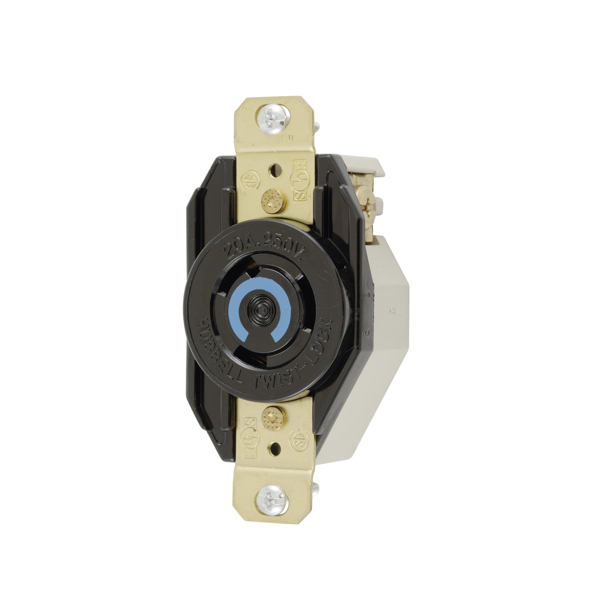 RECEPTÁCULO DE MEDIA VUELTA/ 20A 250V/ 2 POLOS 3 HILOS/ NEMA L6-20R.-Herramientas-HUBBELL-Bsai Seguridad & Controles