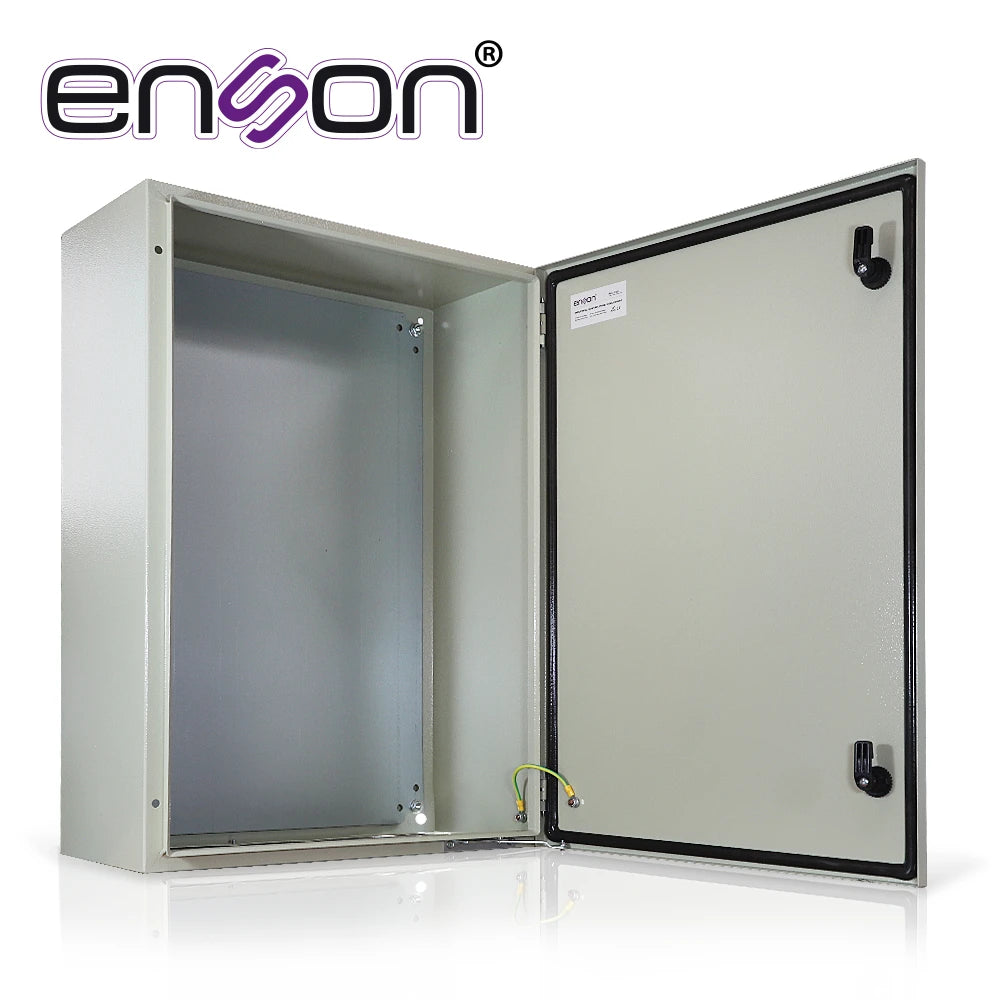 GABINETE TIPO NEMA ENSON ENS-NEMA752 DE METAL 700X500X250MM IP66 / IK10 / NEMA4 IDEAL PARA INSTALACION Y RESGUARDO DE EQUIPOS ELECTRONICOS EN INTEMPERIE-Accesorios Videovigilancia-ENSON-Bsai Seguridad & Controles