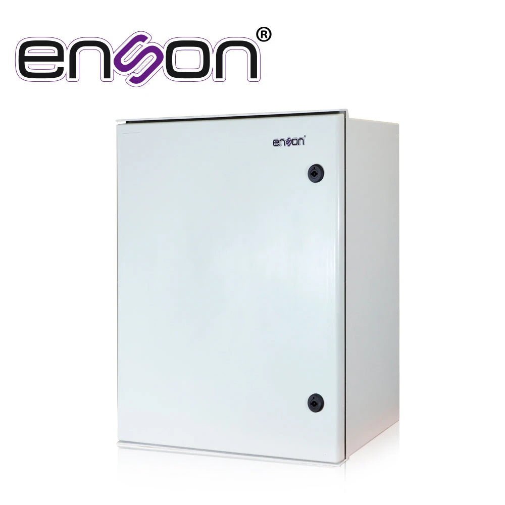 GABINETE TIPO NEMA ENSON ENS-NEM652 DE POLYESTER 600X500X200MM IP66 / NEMA4 IDEAL PARA INSTALACION Y RESGUARDO DE EQUIPOS ELECTRONICOS EN INTEMPERIE-Accesorios Videovigilancia-ENSON-Bsai Seguridad & Controles