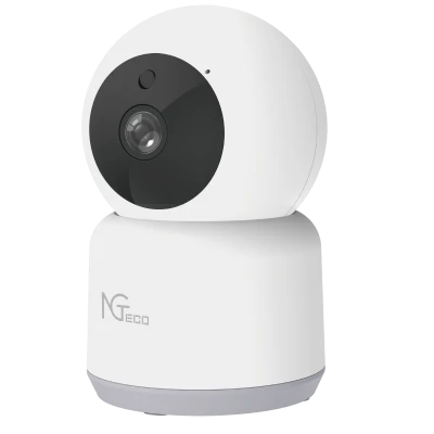 NGTECO NGC2401 - CÁMARA PT WIFI / 1080P / LENTE 3.6MM / VISIÓN PANORÁMICA E INCLINACIÓN / VISIÓN NOCTURNA / ALMACENAMIENTO LOCAL Y EN LA NUBE / CONTROL REMOTO / AUDIO BI-DIRECCIONAL / FUNCIONA CON ALEXA #INTERIOR #ESM2024-WiFi (Inalámbricas)-ZKTECO-Bsai Seguridad & Controles