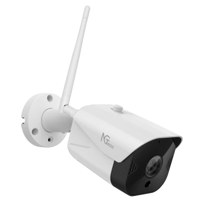 NGTECO NGC401 - CÁMARA BULLET WIFI / 1080P / DISTANCIA IR 15 METROS / ALMACENAMIENTO LOCAL Y EN LA NUBE / CONTROL REMOTO / AUDIO BI-DIRECCIONAL / FUNCIONA CON ALEXA-WiFi (Inalámbricas)-ZKTECO-Bsai Seguridad & Controles