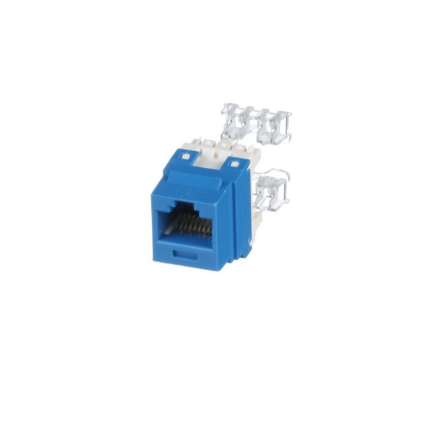 PANDUIT NK688MBU - JACK UTP RJ45 / TIPO KEYSTONE / CATEGORÍA 6 / AZUL-Jacks y Plugs-PANDUIT-Bsai Seguridad & Controles