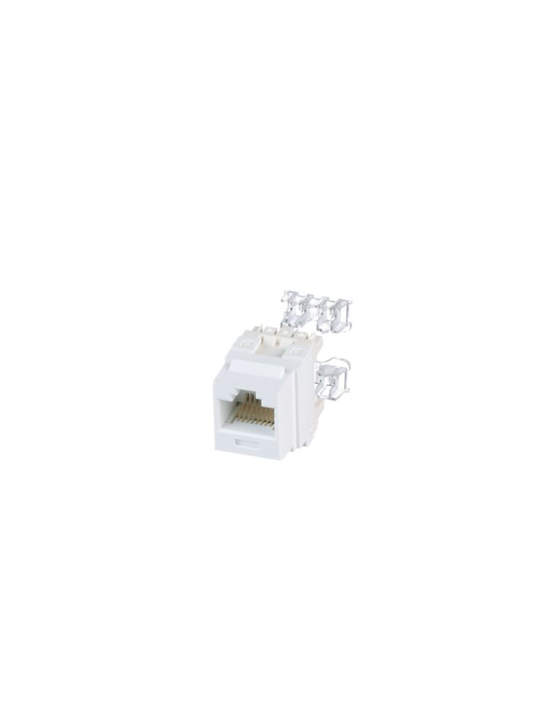PANDUIT NK688MWH - JACK UTP RJ45 / TIPO KEYSTONE / CATEGORÍA 6 / BLANCO-Jacks y Plugs-PANDUIT-Bsai Seguridad & Controles