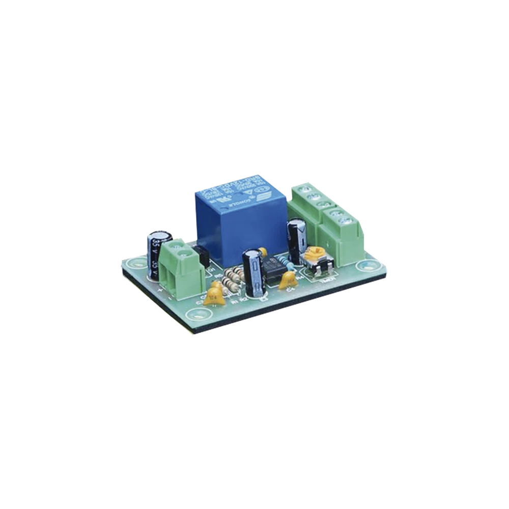 MÓDULO DE RETARDO DE TIEMPO PARA BOTONES DE SALIDA / RETARDO 1 A 30 SEG / SALIDA NC/COM/NO-Acceso-ACCESSPRO-Bsai Seguridad & Controles