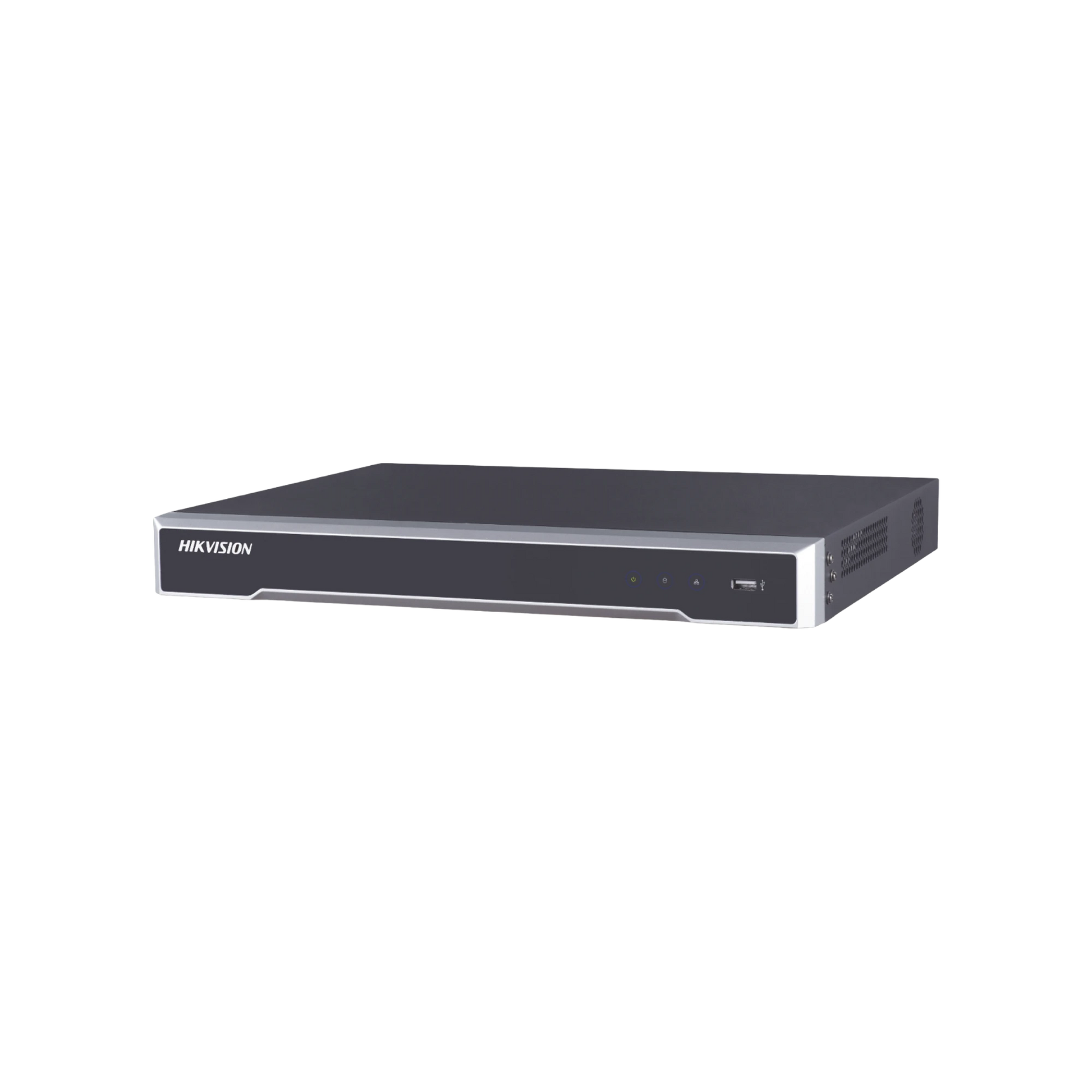 NVR 8 MEGAPIXEL (4K) / 32 CANALES / SOPORTA CÁMARAS CON ACUSENSE / HIK-CONNECT / 2 BAHÍAS DE DISCO DURO / HDMI EN 4K / NO SOPORTA PUERTOS POE-Cámaras IP-HIKVISION-Bsai Seguridad & Controles