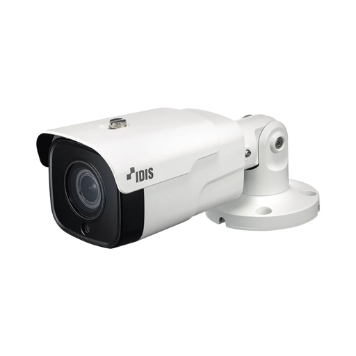 BALA IP 8 MP (INTELLIGENT CODEC)| LENTE VARIFOCAL MOTORIZADO 2.7-13.5 MM | IK10/IP67 | IR 30 M | ENTRADA/SALIDA DE ALARMA | POE | AUDIO DE DOS VIAS | ICR DIA/NOCHE | MICROSD (256 GB) | ANALITICOS EMBEBIDOS-Cámaras IP y NVRs-IDIS-DC-T4831HRX-Bsai Seguridad & Controles