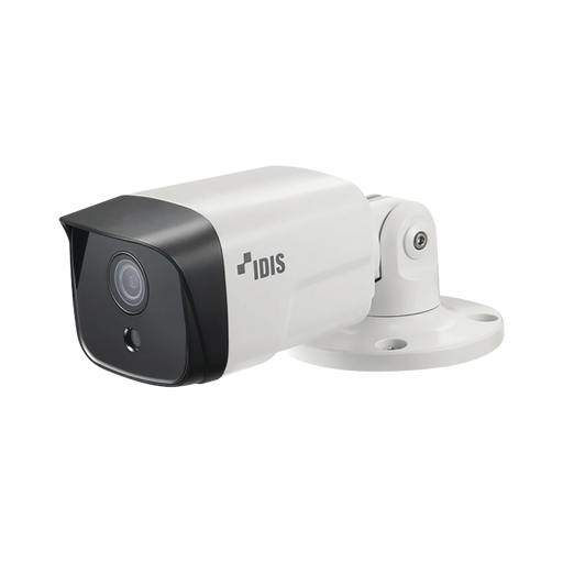 BALA IP 8MP (INTELLIGENT CODEC) | LENTE FIJO 3.3 MM | MICROSD (256 GB) | IK10/ EXTERIOR IP67 | IR 30 M | ENTRADA/SALIDA DE ALARMA | POE | AUDIO DE DOS VIAS | ICR DIA/NOCHE | VIDEOANALITICO EMBEBIDOS-Cámaras IP y NVRs-IDIS-DC-T4811WRX-Bsai Seguridad & Controles