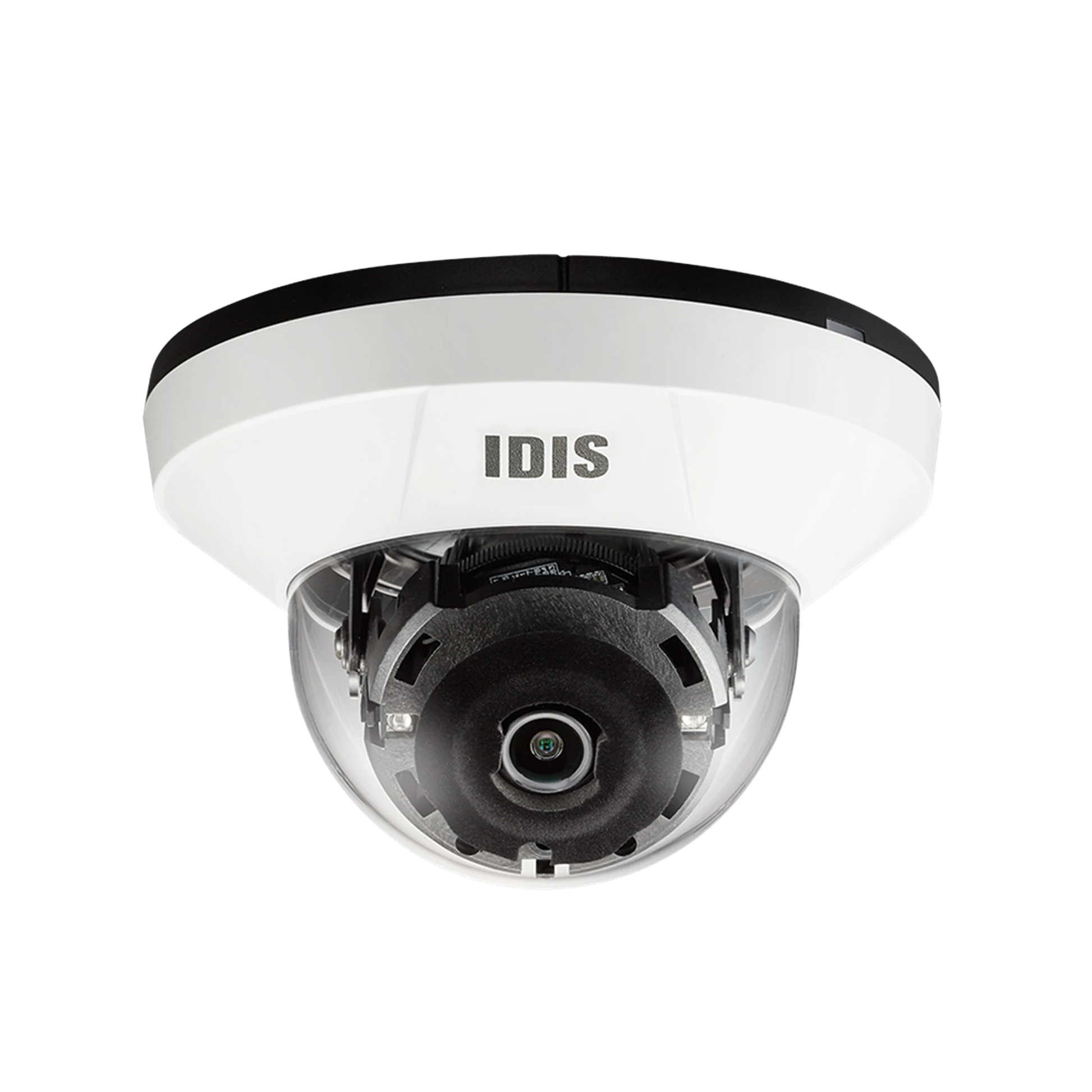 CAMARA IP DOMO 2 MEGAPIXEL (1080P) | LENTE FIJO 2.8MM | POE | IR 20M | ICR DIA/NOCHE | WDR REAL 120DB-Cámaras IP y NVRs-IDIS-Bsai Seguridad & Controles